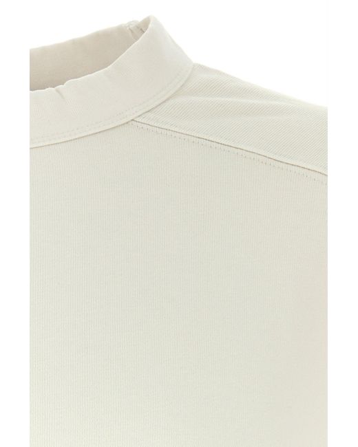 T-shirt oversize in cotone gesso di Entire studios in White