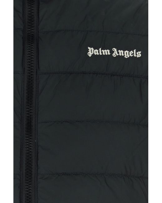 Palm Angels Black Quilts for men