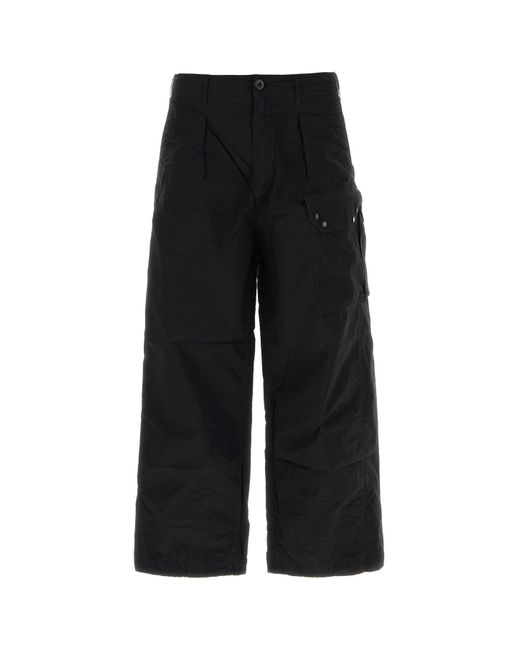 C P Company Black Pantalone for men