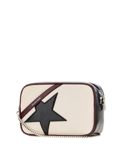 Golden Goose Deluxe Brand Black Deluxe Brand Leather Mini Star Crossbody Bag