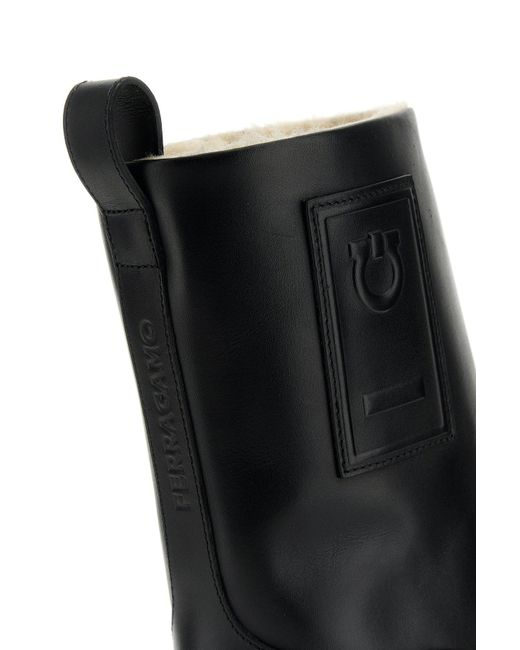 Tirba Fur di Ferragamo in Black da Uomo