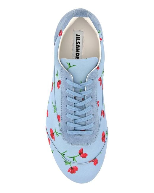 Jil Sander Blue Sneaker