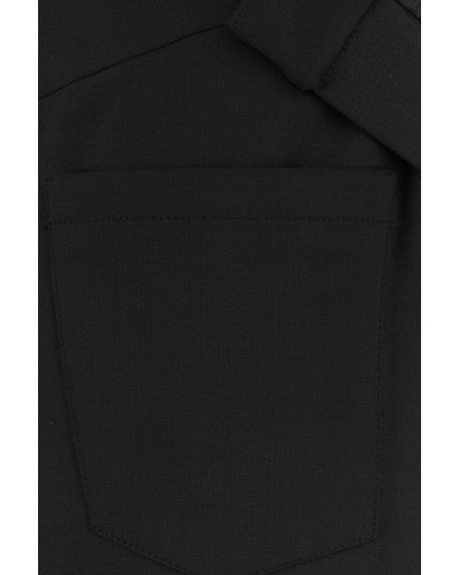 Coperni Black Stretch Blend Skirt Recycled Material