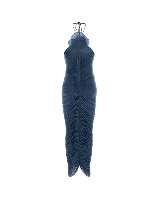 Magda Butrym Blue Air Force Stretch Jersey Dress