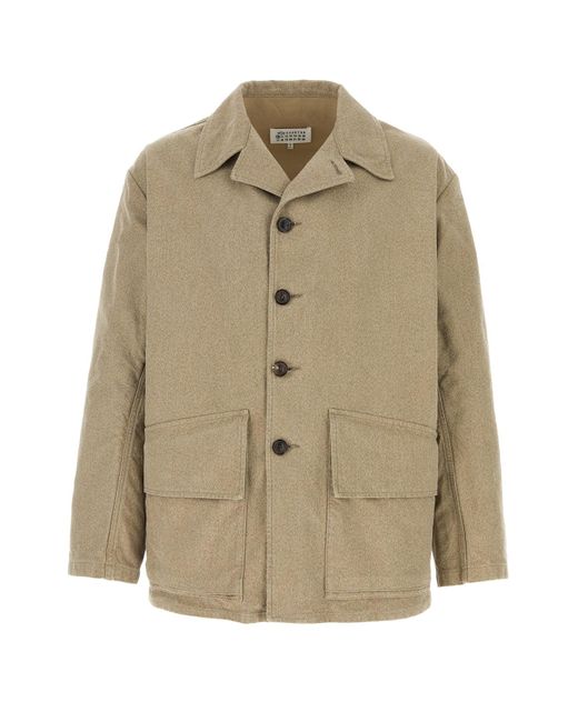 Maison Margiela Natural Jackets And Vests for men