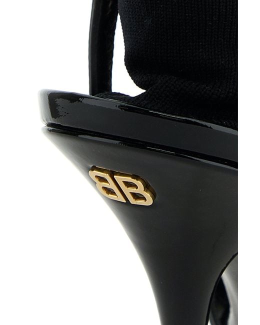 Balenciaga Black Sandals