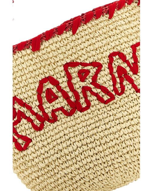 ショルダーバッグ・ポシェット Marni Raffia Small Nassa Shoulder Bag Marni Small 'nassa' bag natural raffia | The Fashion Square