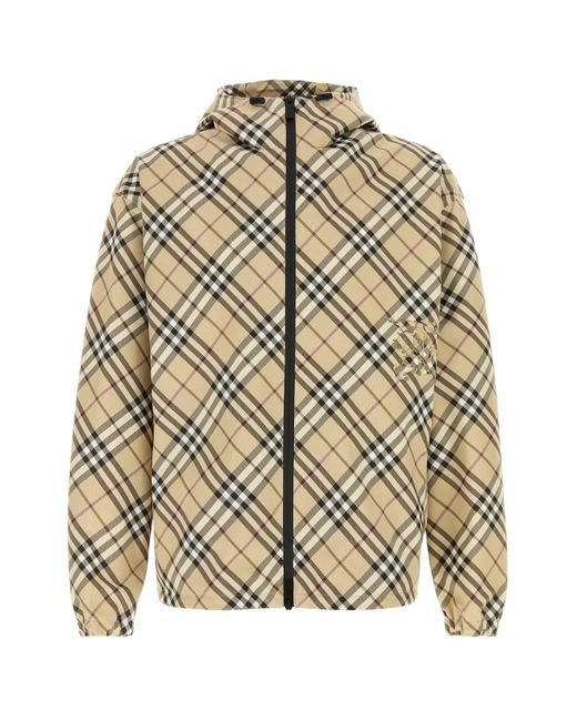 Giacca anorak di Burberry in Natural da Uomo