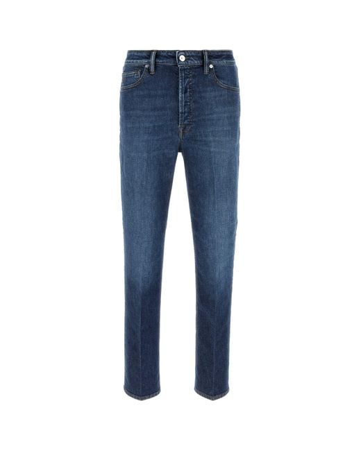 Nine:inthe:morning Men's Blue Stretch Denim Asthor Jeans