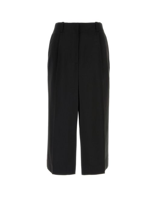 Givenchy Black Wool Blend Skirt