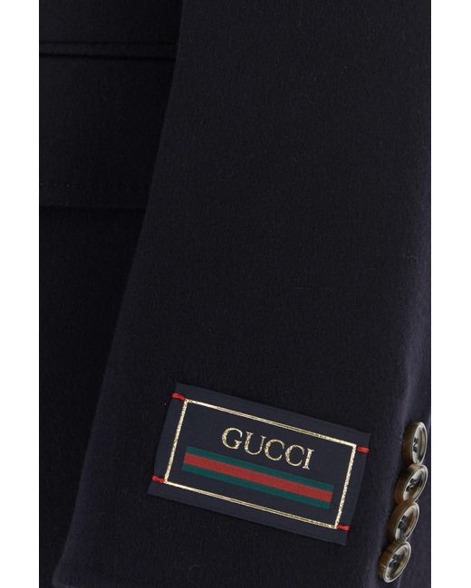 Gucci Blue Cappotto for men
