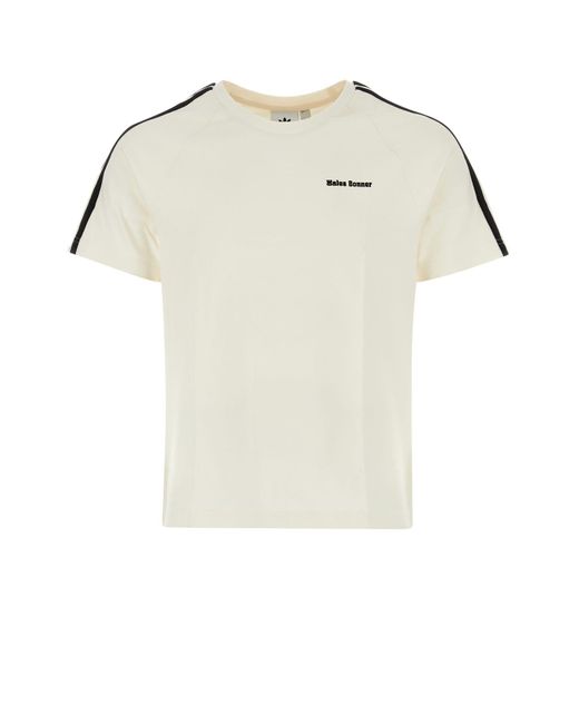 T-SHIRT X WALES BONNER-S Male di Adidas in White da Uomo