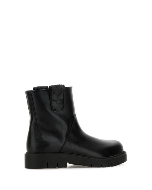 BOOT INTRECCIO di Bottega Veneta in Black da Uomo