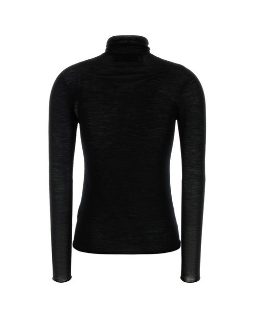 Carven Black Wool Sweater
