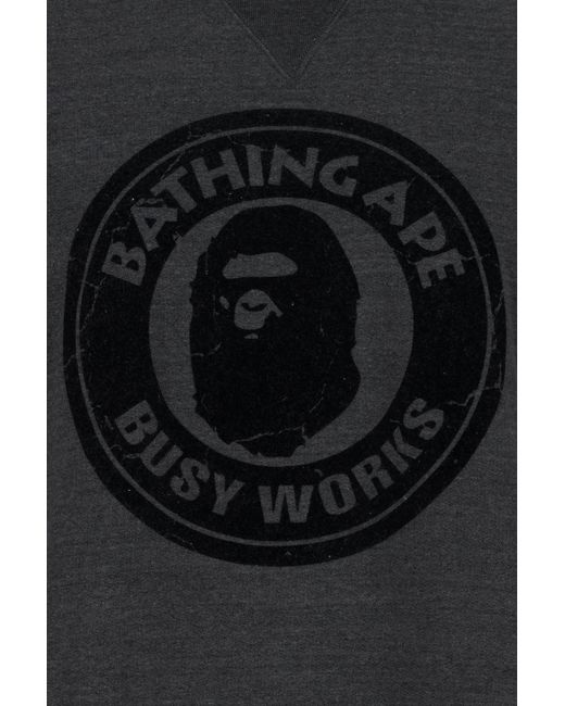 A Bathing Ape Black Sweatshirts for men