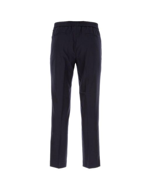 Harmony Midnight Blue Wool Paolo Pant for men