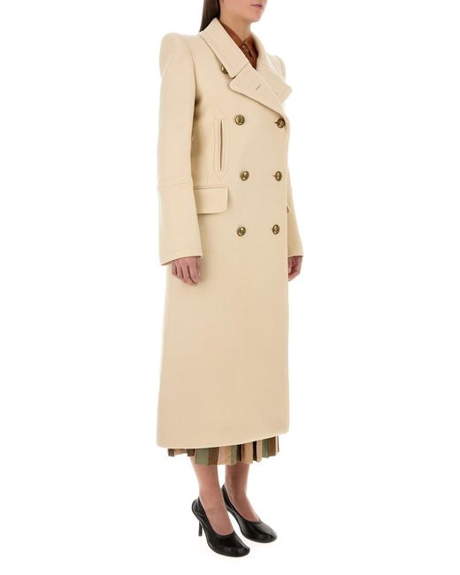 Zimmermann Natural Sand Wool Blend Hypnotic Coat