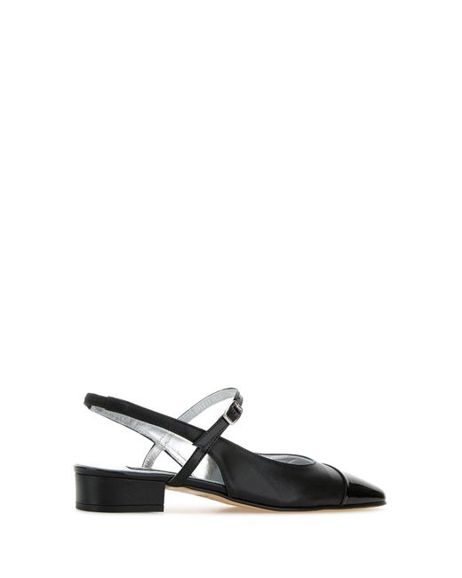 Ballerine Oceano in pelle nera di CAREL PARIS in Black
