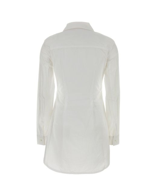 Co. White Poplin Shirt