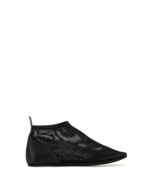 GIMAGUAS Black Mesh Slip Ons