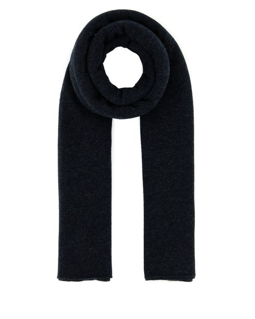 Sciarpa Meribel in cashmere blu notte di LeKasha in Black
