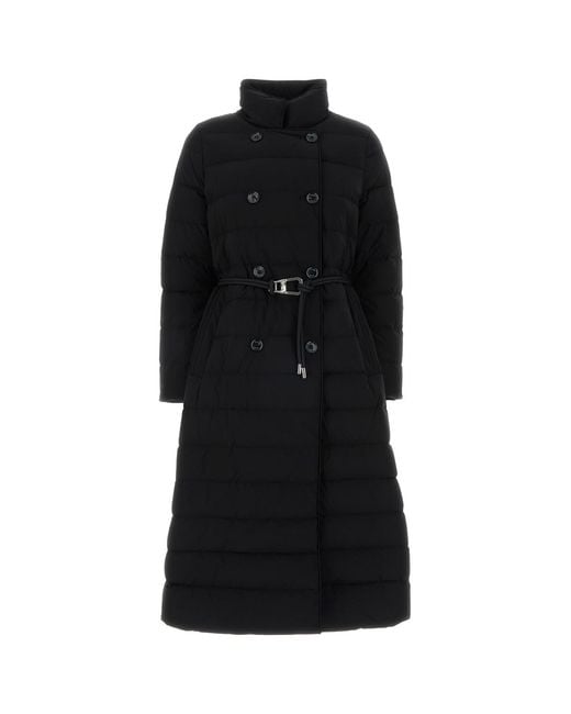 Moorer Black Nylon Blend Raely Down Jacket