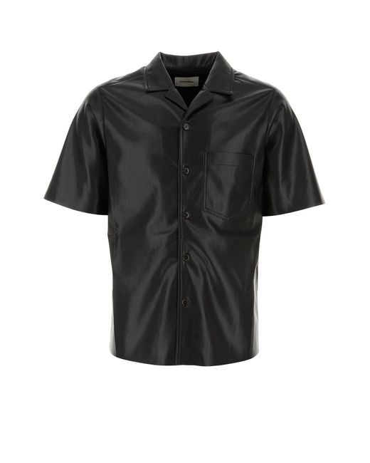 Nanushka Black Camicia for men