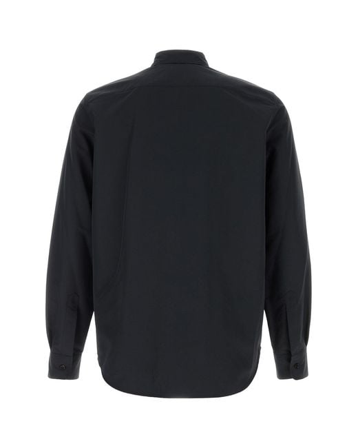 Jil Sander Blue Regular Solid Shirt for men