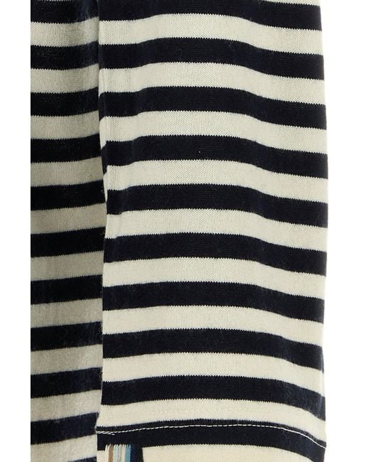 Extreme Cashmere Black Embroidered Cotton Blend N°500 Sweater for men