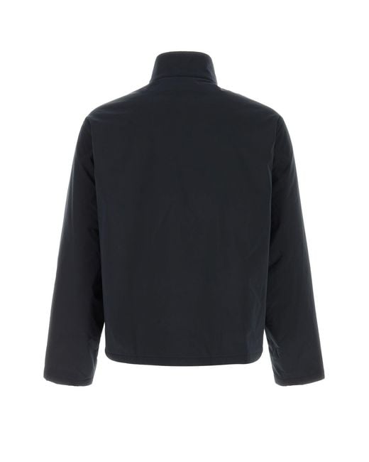 Jil Sander Black Midnight Blue Polyester Jacket for men