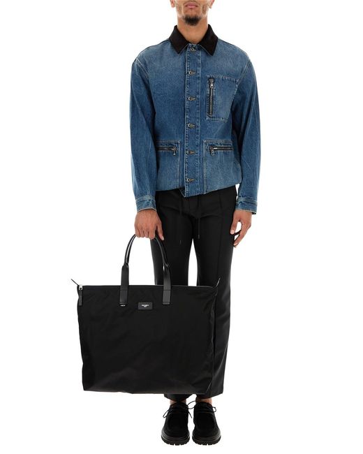 Dolce & Gabbana Blue Denim Jacket for men