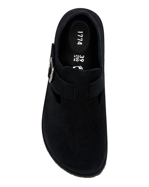 BIRKENSTOCK 1774 X BECOMES BERLIN Black Suede London Loafers