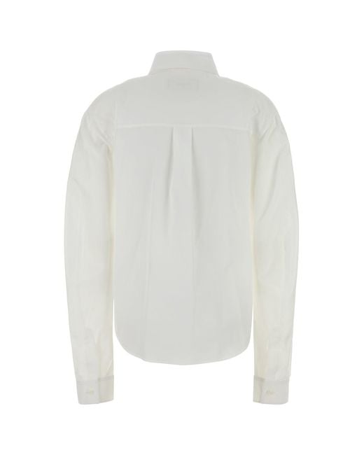 DSquared² White Poplin Shirt