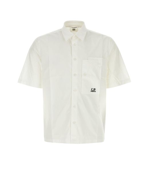 C P Company White Shirts for men