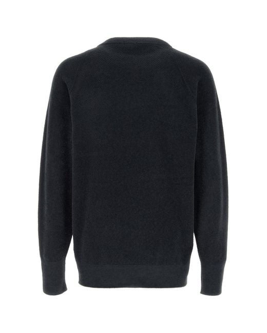 Goldwin Blue Charcoal Polyester Sweater for men
