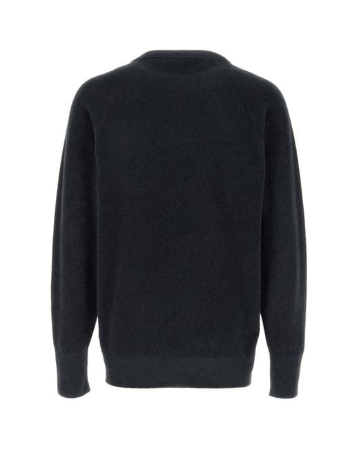 Goldwin Blue Charcoal Polyester Sweater for men