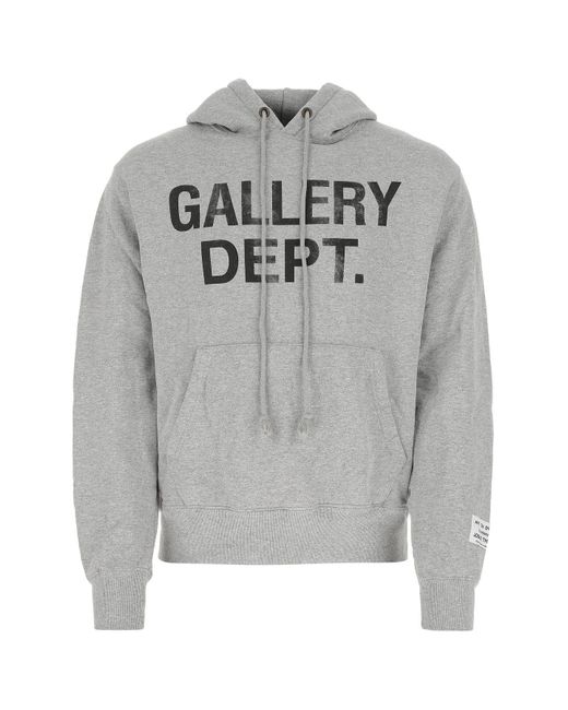 GALLERY DEPT. Melange Grey Cotton Sweatshirt in Gray for Men | Lyst