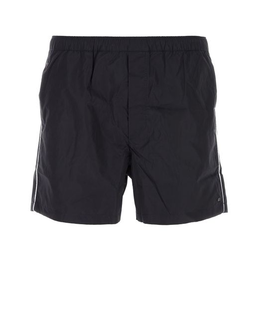 Valentino Garavani Midnight Blue Nylon Swimming Shorts for men