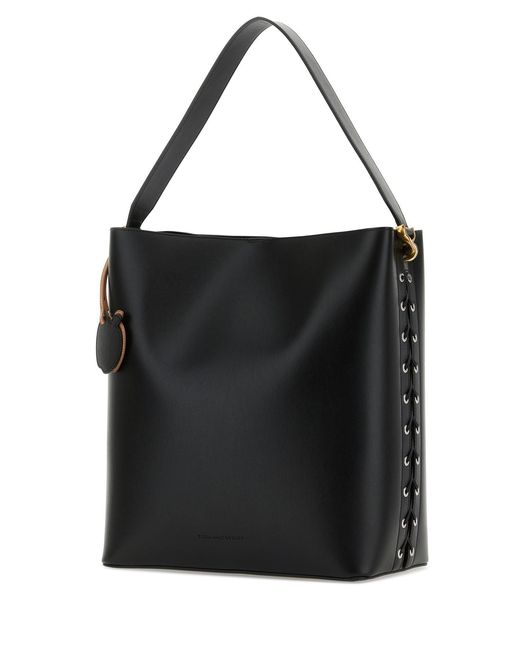 Stella McCartney Black Uppealã¢Â€Žâ¢ Frayme Shopping Bag