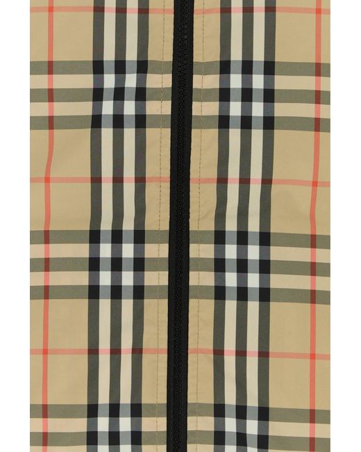 Burberry Natural Check Hood Jacket for men