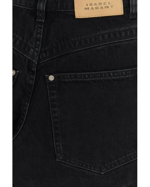 Isabel Marant Black Denim Stely Jeans