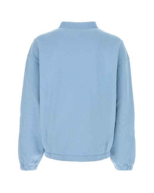 Dolce & Gabbana Blue Crew Neck Sweatshirt for men