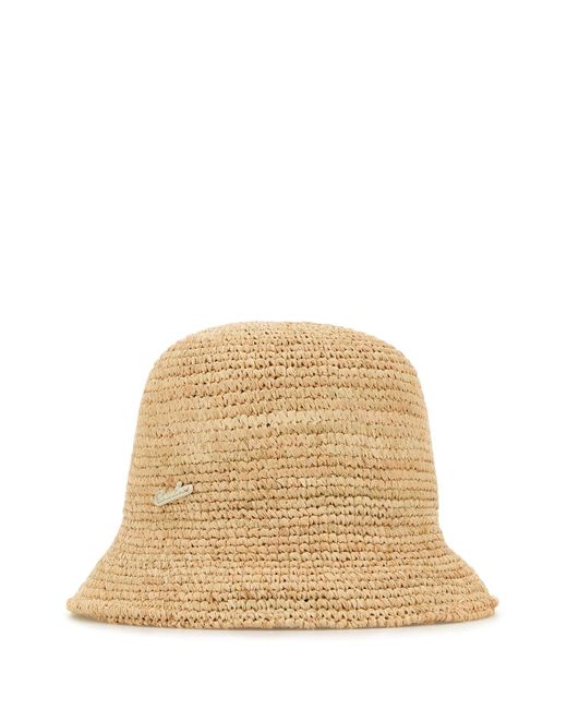 Cappello da pescatore Koko in paglia di Borsalino in Natural