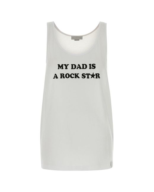 Stella McCartney White Cotton Tank Top
