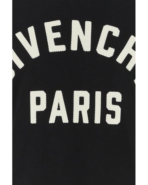 Givenchy Black Cotton T-shirt for men