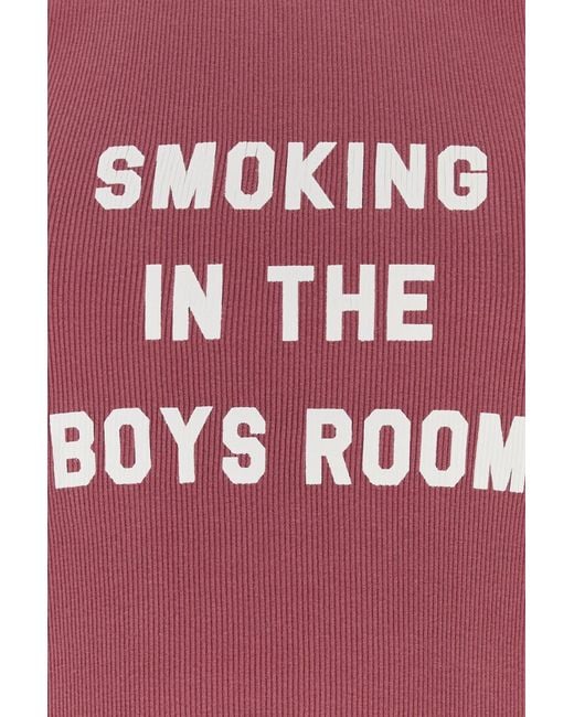 DSquared² Dark Pink Cotton Tank Top for men