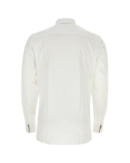 Burberry White Camicia for men