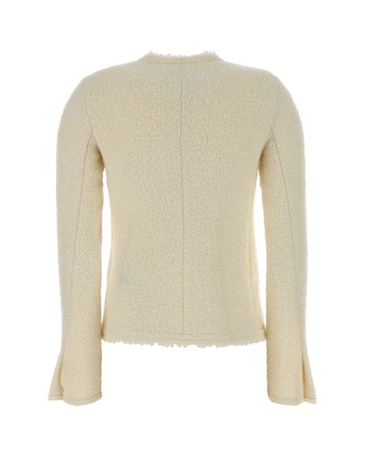 Isabel Marant White Ivory Boucle Suely Blazer