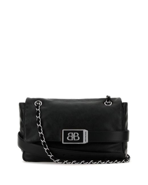 Borsa a spalla Modu in pelle nera di Balenciaga in Black