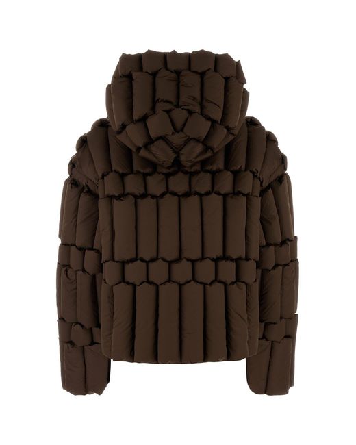 RAXXY Brown Chocolate Polyester Down Jacket